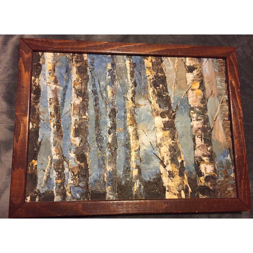 Painting Hayes Birch Trees